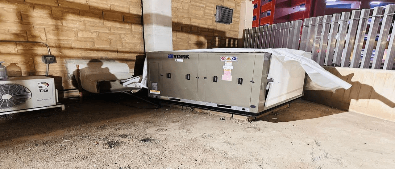 HVAC works for Reza Company