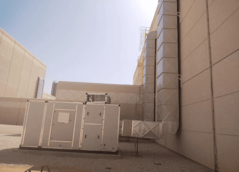 HVAC works for Tania Water Factory
